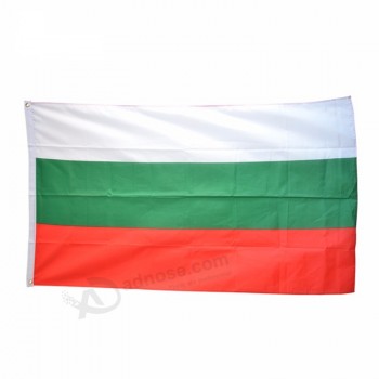 Digitaldruck des europäischen Landes gute verkaufende Bulgarien-Nationaltagflagge