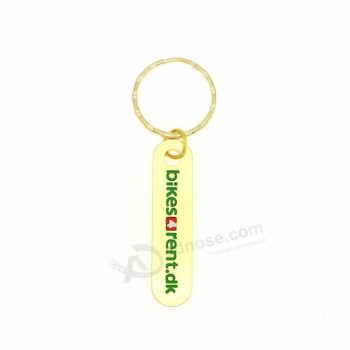 metal keychain custom hotel key tags