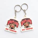 relatiegeschenken met logo rubberen sleutelhanger / cusom key tag / aangepaste pvc sleutelhanger met logo