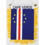 Großhandel benutzerdefinierte hochwertige Kap Verde - Fenster hängen Flagge