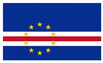 флаг страны Кабо-Верде 2x1 размер - забавные наклейки строительство каску про профсоюз рабочих мужчин ланч-бок