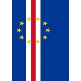 садовый флаг Кабо-Верде 12,5 x 18 дюймов декоративный деревенский флаг нации