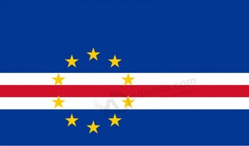 groothandel custom hoge kwaliteit Kaapverdië vlaggen