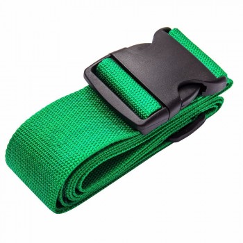 adjustable luggage belt strap with plastic buckle