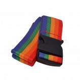 Rainbow airport luggage strap belt for travelling