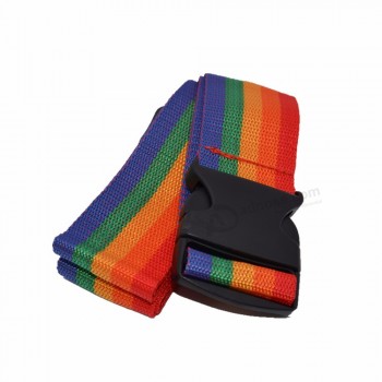 Rainbow airport luggage strap belt for travelling