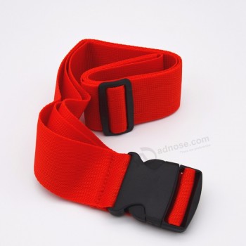 cinturones de poliéster con logotipo de diseño personalizado con cerradura