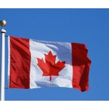 캐나다 국가 폴리 에스터 나일론 배너 플래그