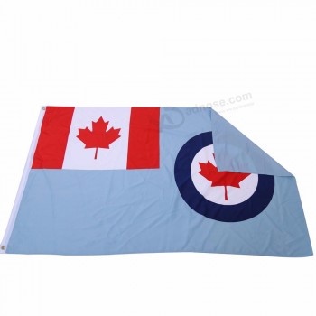 旗竿カスタムなしのカナダ国旗を飛行するイベントポリエステル生地