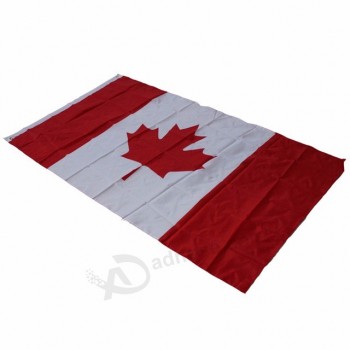 Bandera nacional de Canadá durable flexible al aire libre para la venta