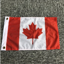 gestrickte Polyester Kanada Flagge Kanada Boot Banner