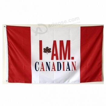 Molson Canadese bier Canada vlag banner Man grot