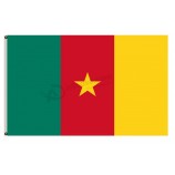 kundenspezifische Qualitätsfyon Kamerun Großhandelsflagge 3x5ft