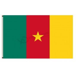 venta al por mayor de alta calidad personalizada fyon bandera de camerún 3x5 pies