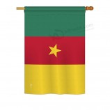 Garten Kamerun Flaggen der Welt Nationalität Eindrücke dekorative vertikale 28 