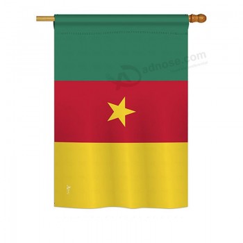 Garden Cameroon Flags of The World Nationality Impressions Decorative Vertical 28