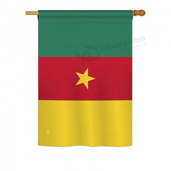 garden cameroon flags of The world nationality impressions decorative vertical 28