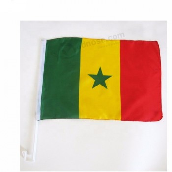 폴리 에스테 카메룬 국가 차 창 깃발을위한 차 창 깃발 홀더