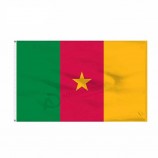 3x5 kundenspezifische Kamerun-Landesflagge, 3x5 Kamerun Kamerun-Flaggen