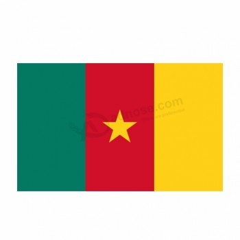 bandeira de camarões | bandeira maravilhosa | 3x5ft | 100% poliéster | Todas as bandeiras nacionais do mundo