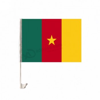 Hot sale no fade factory price Cameroon car window flag