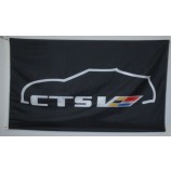 Cadillac CTS V флаг 3x5ft купе баннер Китай поставщиком