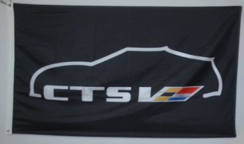 cadillac CTS V flag 3x5ft coupe banner china supplier
