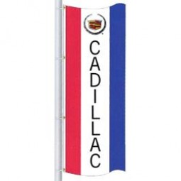 Cadillac-Händler doppelseitig drapieren Flagge mit gutem Preis