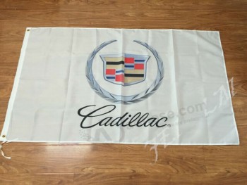 china leverancier aangepaste hoge kwaliteit cadillac banner 3x5 voet vlag