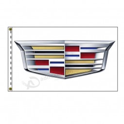 geautoriseerde cadillac-dealer vlag (3 ft x 5 ft) met goedkope prijs