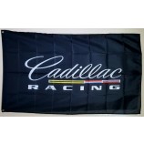 캐딜락 경주 배너 3x5 Ft 플래그 로고 자동차 쇼 차고 벽 장식 광고