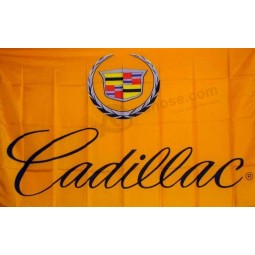 bandeira de alta qualidade personalizada dos fabricantes cadillac 3 'x 5' poli