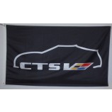 Wholesale custom high quality Cadillac CTS V Flag 3x5 Coupe Banner