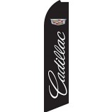 Großhandel benutzerdefinierte hochwertige Cadillac Swooper Feder Flagge nur
