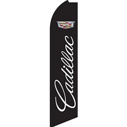 Großhandel benutzerdefinierte hochwertige Cadillac Swooper Feder Flagge nur
