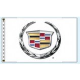 benutzerdefinierte lager händler logo fahnen cadillac 3'x5 'preis / stück