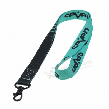 2019 spring para sublimation Key chain neck lanyard with buckle For badge holder