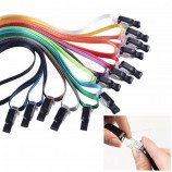 lobster neck lanyards ID badge holder neck strap safety breakaway lanyard for keys, ID IC badges holder cards