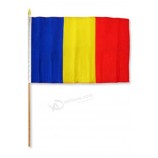 Großhandel benutzerdefinierte hochwertige Chad Flagge 12 x 18 Zoll