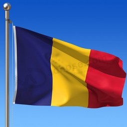 groothandel aangepaste hoge kwaliteit Tsjaad vlag, 3'x5 '
