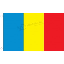 bandera mundial de chad de alta calidad personalizada al por mayor - 4 'x 6' - nylon