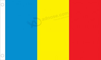 bandera mundial de chad de alta calidad personalizada al por mayor - 4 'x 6' - nylon