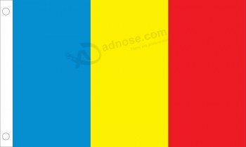 groothandel aangepaste hoge kwaliteit Tsjaad wereld vlag - 4 'x 6' - nylon