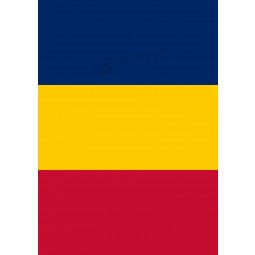 Bandiera del giardino di casa del Ciad Bandiera del giardino di nazione nazione decorativa da 12,5 x 18 pollici