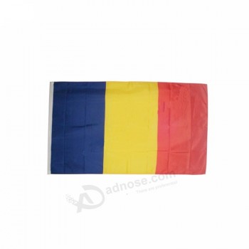 Bandera caliente barata del chad de 3ft x 5ft de la venta para la decoración oficial