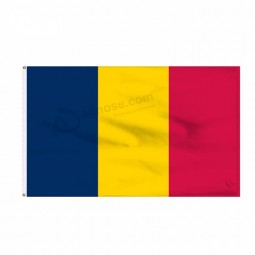 arte livre chad bandeira nacional tamanho padrão bandeira do país