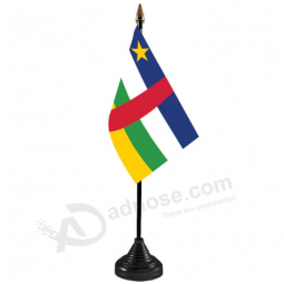 Oficina decorativa mini bandera de mesa de África central