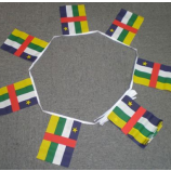 bandiere della bandiera della stamina del paese dell'Africa centrale per la celebrazione