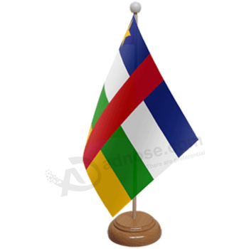 bandera de mesa nacional centroafricana para sala de reuniones