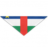 decorative triangle central african republic bunting flag banners